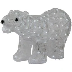 Northlight 28" Lighted Commercial Grade Acrylic Polar Bear Christmas Display Decoration 18 Northlight 28" Lighted Commercial Grade Acrylic Polar Bear Christmas Display Decoration -Michaels X-Mas Decor D676285S 13
