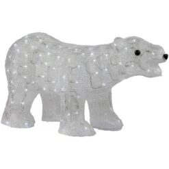 Northlight 28" Lighted Commercial Grade Acrylic Polar Bear Christmas Display Decoration 19 Northlight 28" Lighted Commercial Grade Acrylic Polar Bear Christmas Display Decoration -Michaels X-Mas Decor D676285S 14