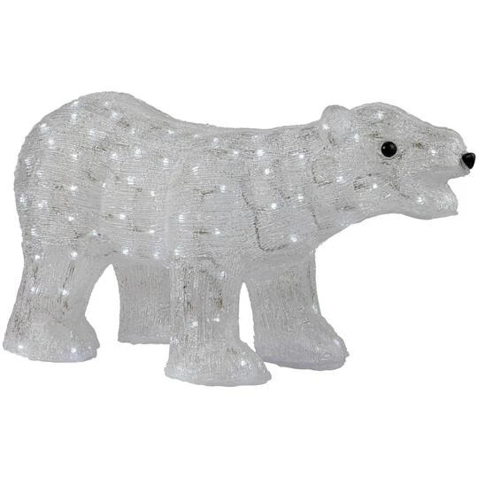 Northlight 28" Lighted Commercial Grade Acrylic Polar Bear Christmas Display Decoration 10 Northlight 28" Lighted Commercial Grade Acrylic Polar Bear Christmas Display Decoration - Image 8