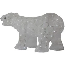 Northlight 28" Lighted Commercial Grade Acrylic Polar Bear Christmas Display Decoration 20 Northlight 28" Lighted Commercial Grade Acrylic Polar Bear Christmas Display Decoration -Michaels X-Mas Decor D676285S 15