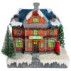Northlight 7" Red LED Lighted Post Office Christmas Village Decoration 2 Northlight 7" Red LED Lighted Post Office Christmas Village Decoration -Michaels X-Mas Decor D676291S 1