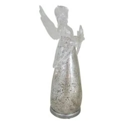 Northlight 13" Lighted Angel Holding A Star Christmas Tabletop Figurine -Michaels X-Mas Decor D676295S 4