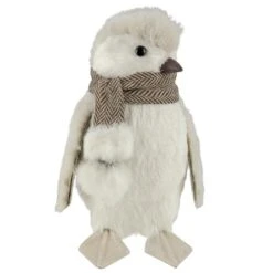 Northlight 8" Ivory Sisal Penguin Christmas Figure -Michaels X-Mas Decor D676296S 11