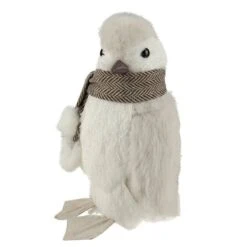 Northlight 8" Ivory Sisal Penguin Christmas Figure -Michaels X-Mas Decor D676296S 16