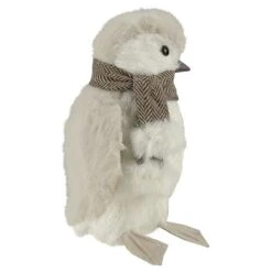 Northlight 8" Ivory Sisal Penguin Christmas Figure -Michaels X-Mas Decor D676296S 4