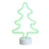 Northlight 11'' Green LED Neon-Style Christmas Tree Tabletop Sign -Michaels X-Mas Decor D676321S 1
