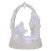 Northlight 7'' LED Lighted Musical Icy Crystal Nativity Scene Christmas Decoration -Michaels X-Mas Decor D676324S 1