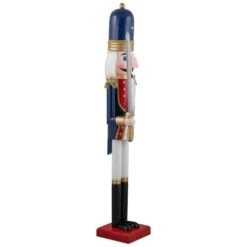 Northlight 48.25'' Blue And White Christmas Nutcracker Soldier With Sword Decoration 20 Northlight 48.25'' Blue And White Christmas Nutcracker Soldier With Sword Decoration -Michaels X-Mas Decor D676330S 14