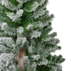 Northlight 3ft., 4ft, & 5ft. Unlit Flocked Alpine Artificial Christmas Tree Set -Michaels X-Mas Decor D676625S 14