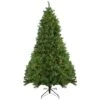 Northlight 7.5ft. Pre-Lit Full Pike River Fir Artificial Christmas Tree, Multicolor LED Lights