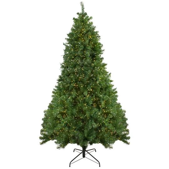 Northlight 7.5ft. Pre-Lit Full Pike River Fir Artificial Christmas Tree, Multicolor LED Lights 3 Northlight 7.5ft. Pre-Lit Full Pike River Fir Artificial Christmas Tree, Multicolor LED Lights