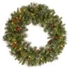 Crestwood® 30" LED Spruce Wreath 2 Crestwood® 30" LED Spruce Wreath -Michaels X-Mas Decor D677551S 1