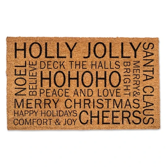 Christmas Sayings Doormat 4 Christmas Sayings Doormat - Image 2