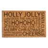 Christmas Sayings Doormat -Michaels X-Mas Decor D685095S 1