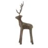 Hello Honey® 13.5" Cast Iron Standing Deer 2 Hello Honey® 13.5" Cast Iron Standing Deer -Michaels X-Mas Decor D758734S 1