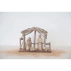 Hello Honey® 10" Recycled Handmade Driftwood Nativity Christmas Décor -Michaels X-Mas Decor D758756S 2
