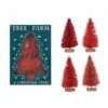 Hello Honey® Red Christmas Tree Farm Set 2 Hello Honey® Red Christmas Tree Farm Set -Michaels X-Mas Decor D758785S 1