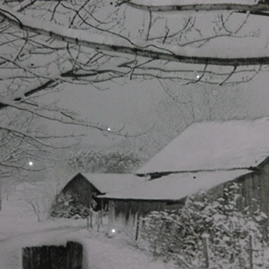 Northlight Snowy Winter Cabin Fiber Optic Lighted Canvas Wall Art 5 Northlight Snowy Winter Cabin Fiber Optic Lighted Canvas Wall Art - Image 3