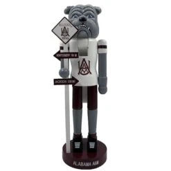 Santa's Workshop 12" Rivalry Nutcracker University Of Arkansas -Michaels X-Mas Decor M20032851 1 6